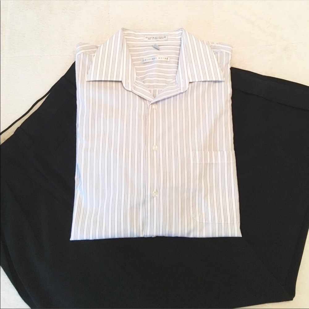 Geoffrey Beene Button Down Size Large - Picture 8 of 8